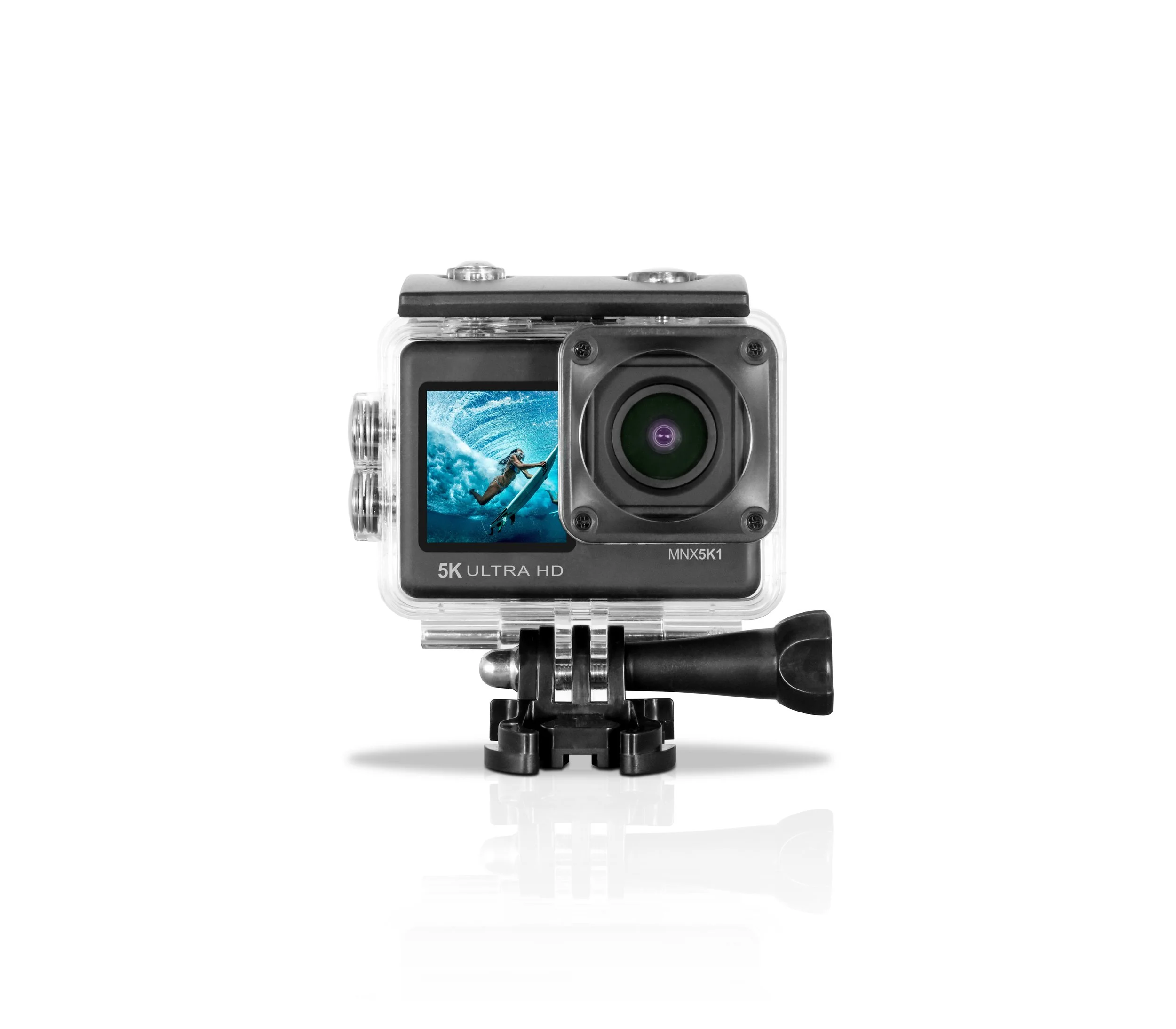 MNX5K1 5K Ultra HD Action Camcorder Kit with WiFi & Waterproof